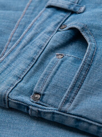 Ombre Slimfit Jeans in Blauw