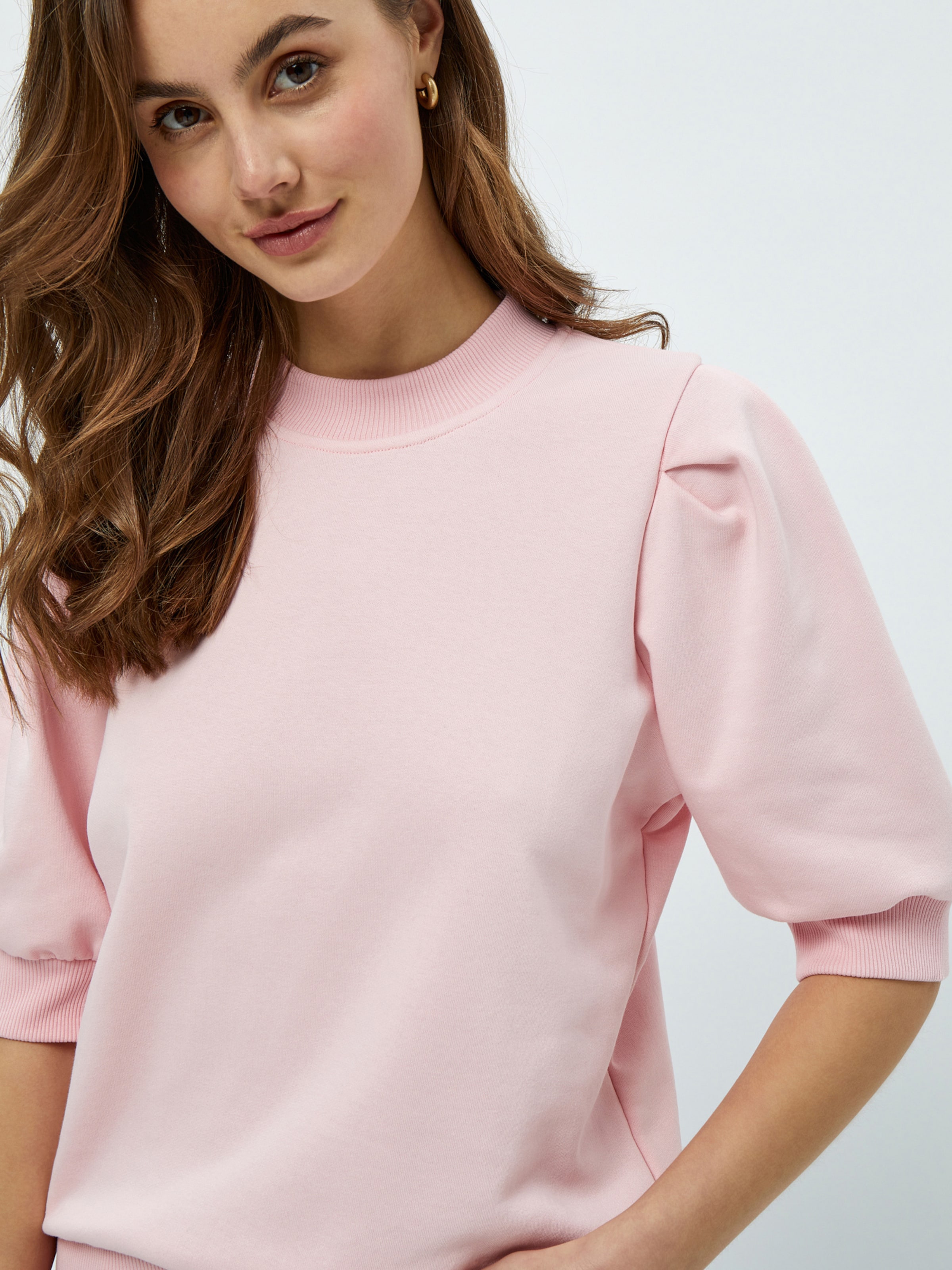 minus - Sweatshirt 'Mika' em rosa