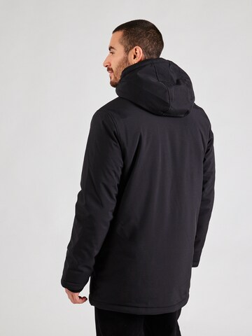 KnowledgeCotton Apparel Weatherproof jacket in Black