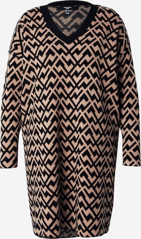 Vero Moda Curve Neulemekko 'VMCARIA' värissä beige: etupuoli