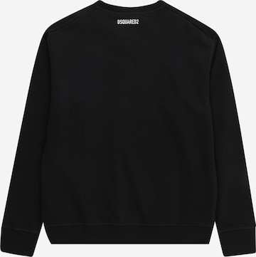 DSQUARED2 Sweatshirt i svart