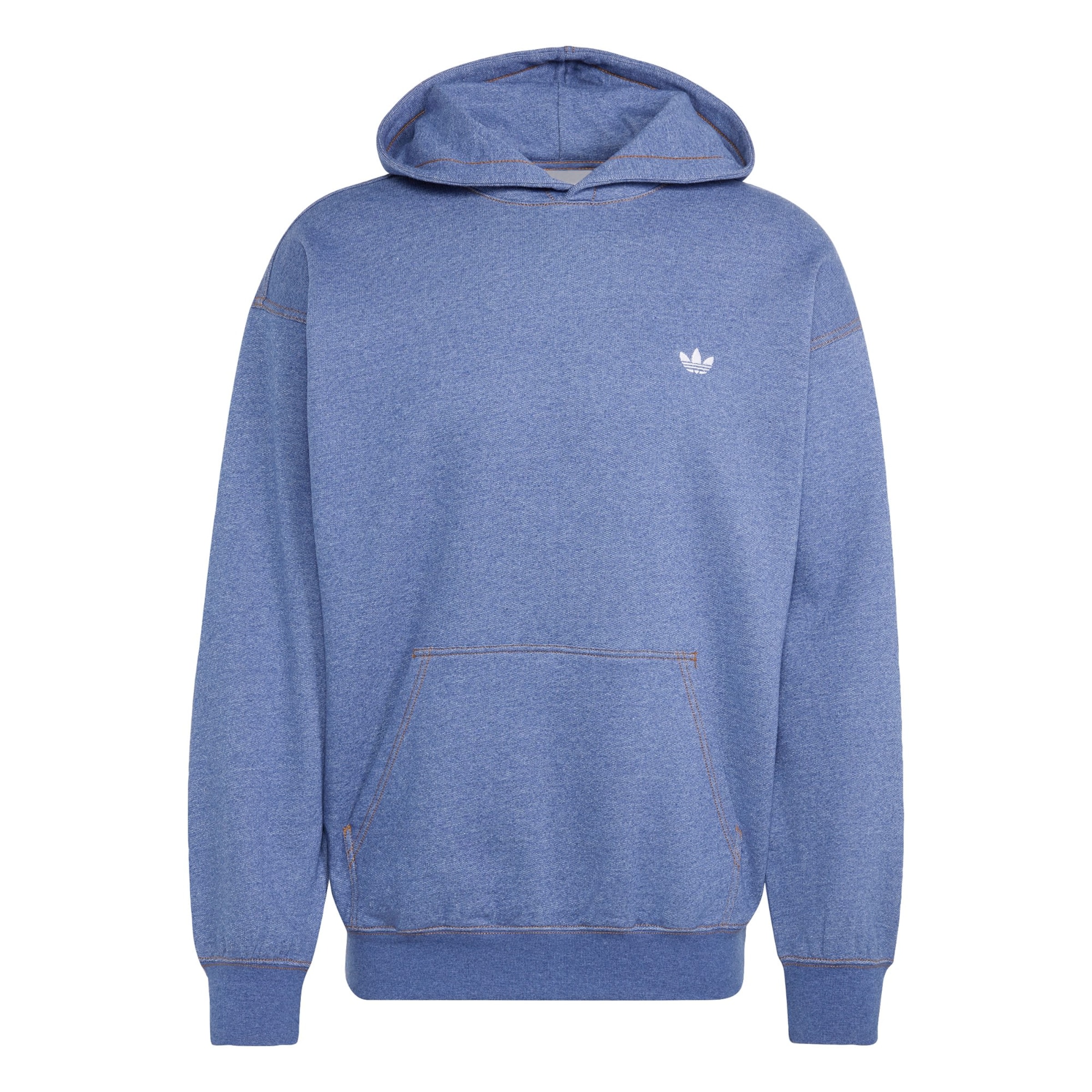 Sweat-shirt 'Trefoil Essentials' ADIDAS ORIGINALS en bleu : devant