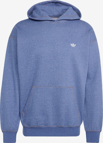 Sweat-shirt 'Trefoil Essentials' ADIDAS ORIGINALS en bleu : devant