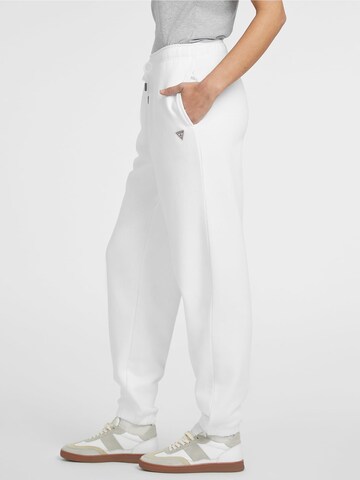GUESS JEANS Tapered Pants in White