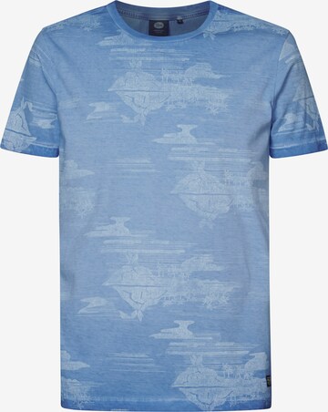 T-Shirt 'Rally' Petrol Industries en bleu : devant