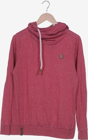 naketano Sweatshirt & Zip-Up Hoodie in L in Red: front