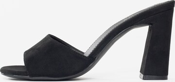 Celena Pantolette 'Cheryl' in Schwarz: Vorderseite