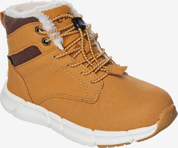 ZigZag Snow Boots 'Pumien' in Brown