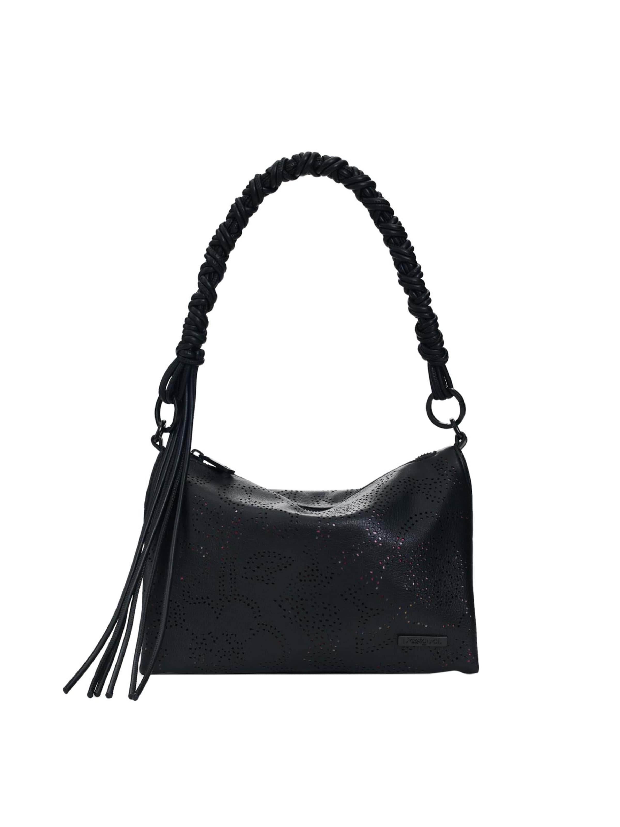 Geantă de umăr de la Desigual pe negru: față