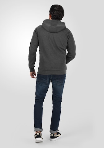 !Solid Zip-Up Hoodie 'Gelbert' in Grey