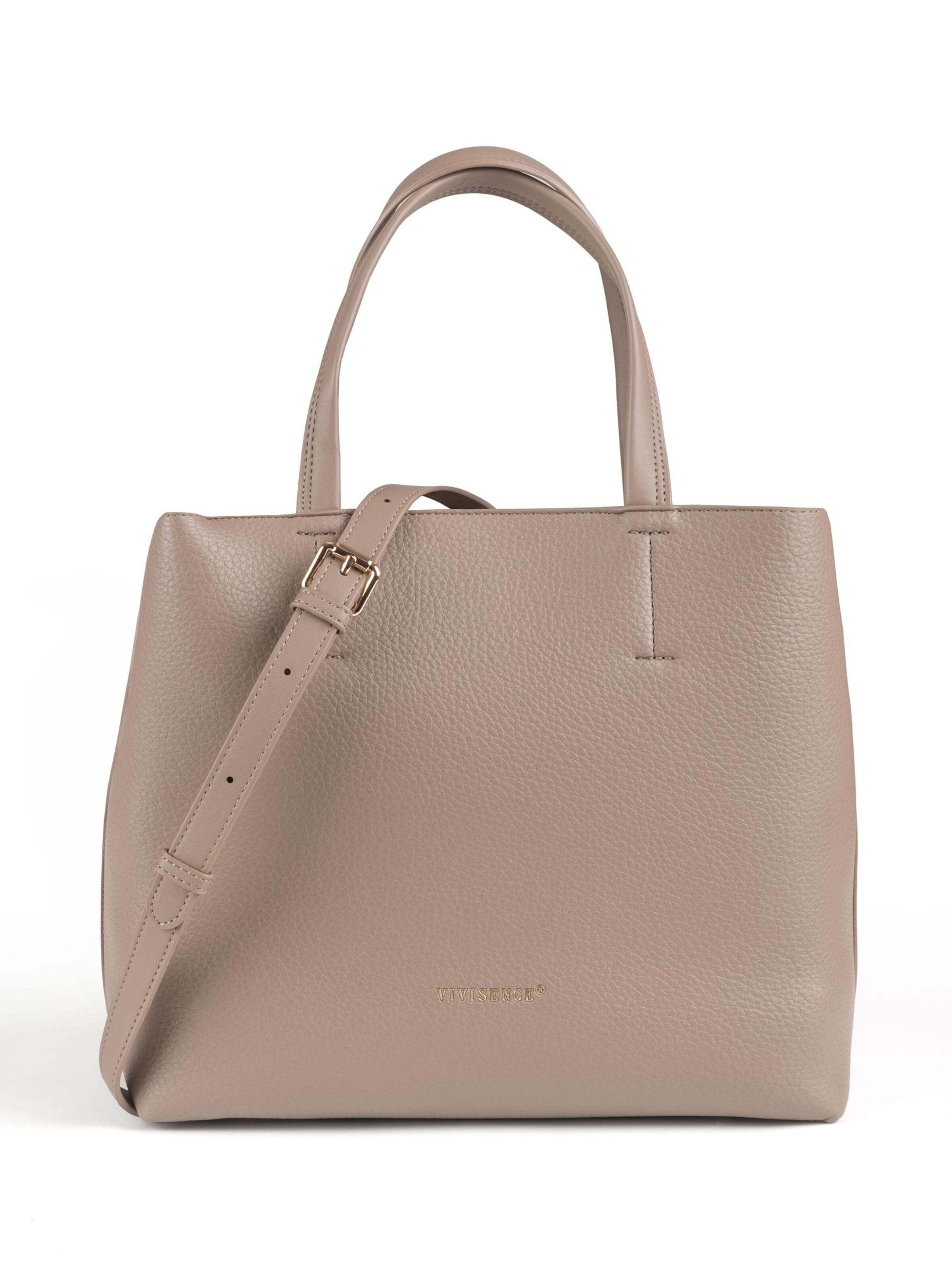 Vivisence Handbag 'T0015' in Beige: front