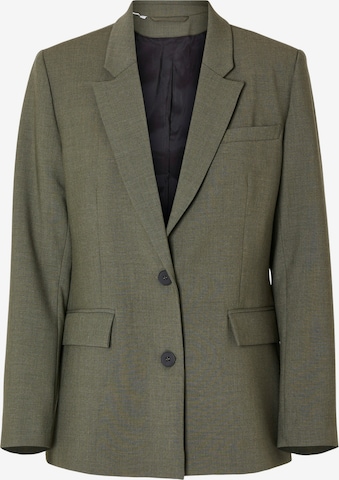 SELECTED - Blazer 'SLFRita' en verde: frente
