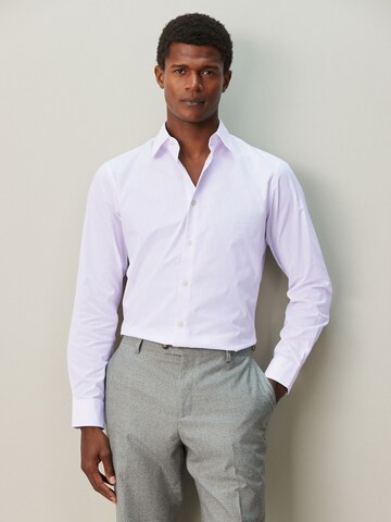 Next Slim Fit Hemd in Pink: Vorderseite