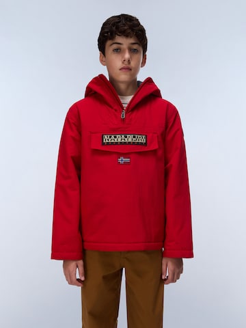 Veste fonctionnelle 'Rainforest 2' NAPAPIJRI en rouge : devant