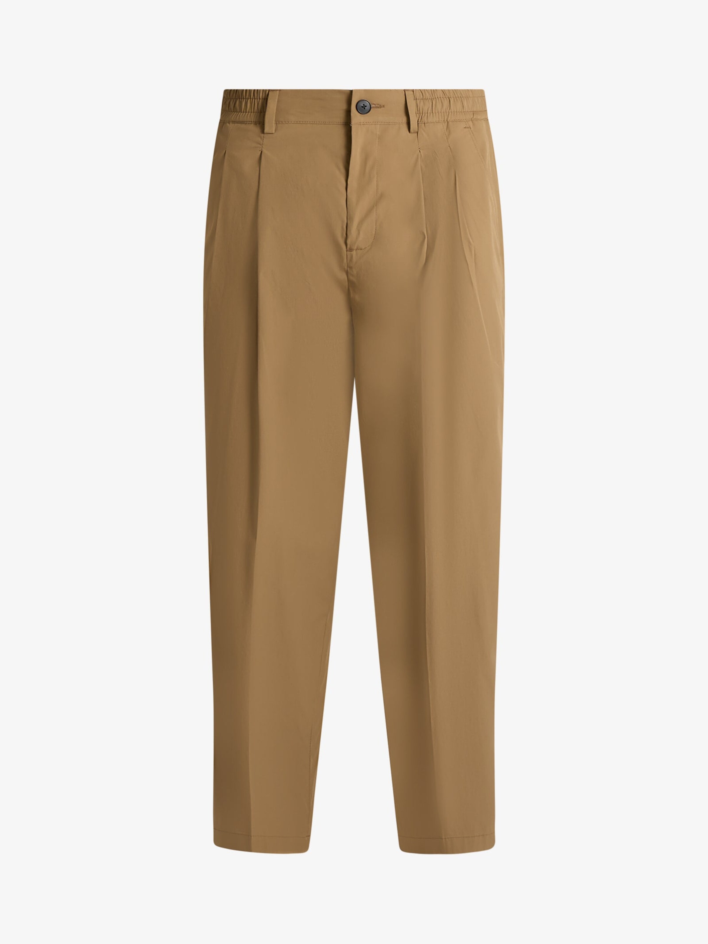 LOW BRAND Regular Broek in Beige: voorkant