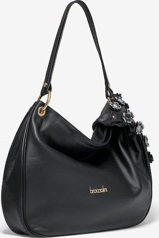 Borsa a spalla di Braccialini in nero: frontale