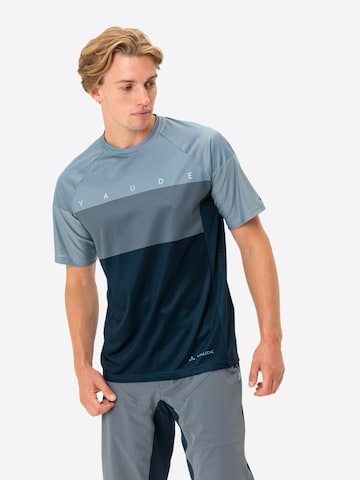 VAUDE Functioneel shirt 'Moab T VI' in Blauw: voorkant