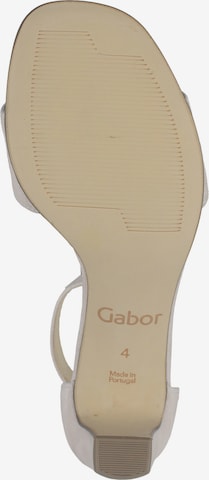 GABOR Strap Sandals in Beige