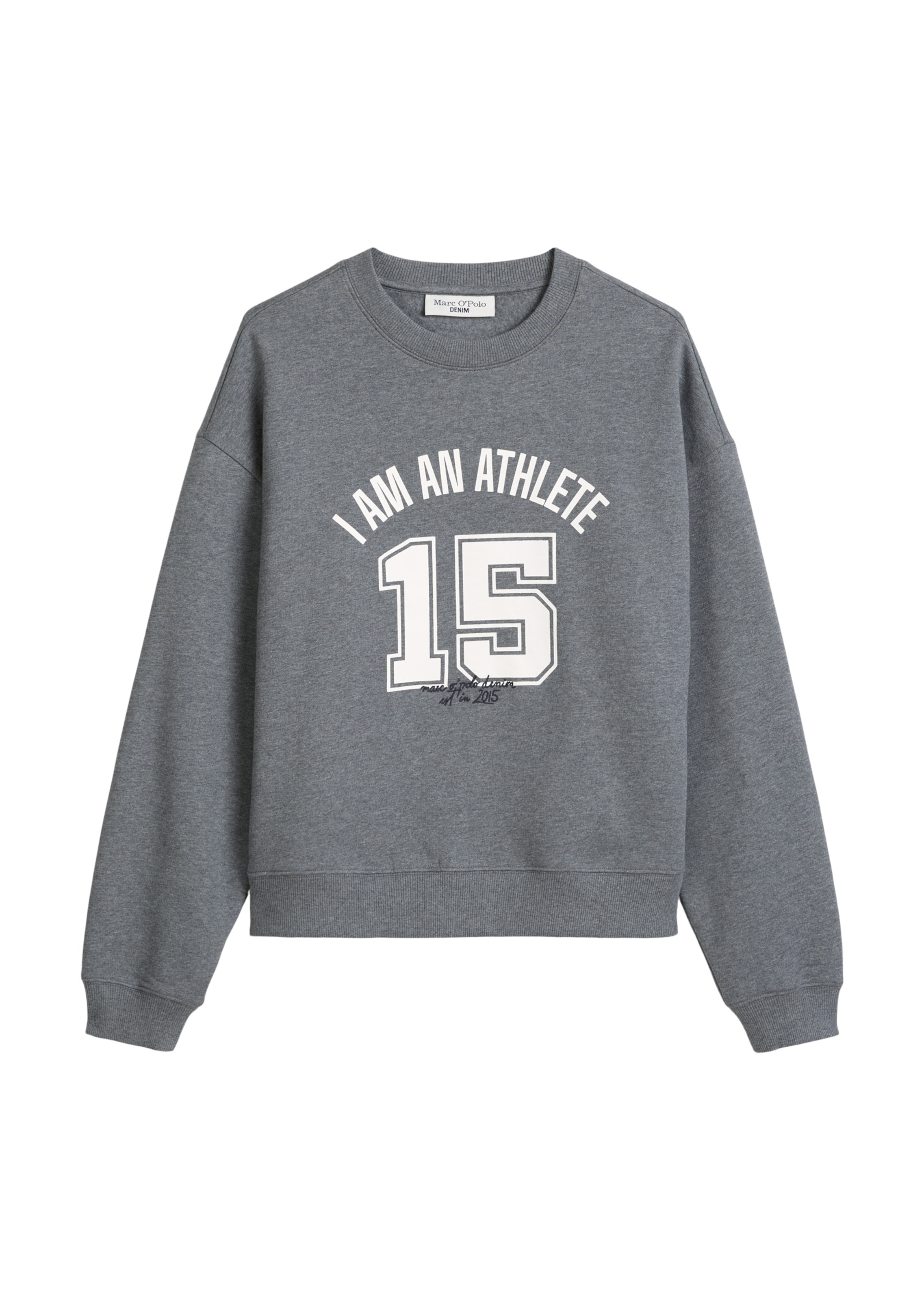 Marc O'Polo DENIM Sweatshirt in Grey: front