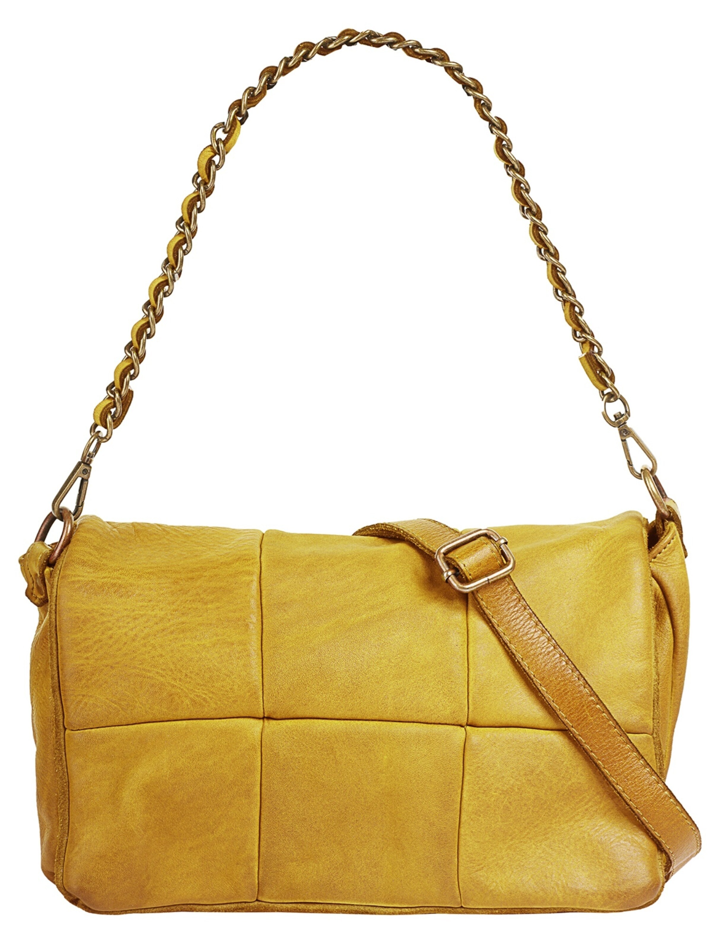 Samantha Look Crossbody Bag in Yellow: front