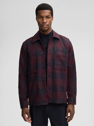Coupe regular Veste mi-saison 'Norin' STRELLSON en rouge : devant