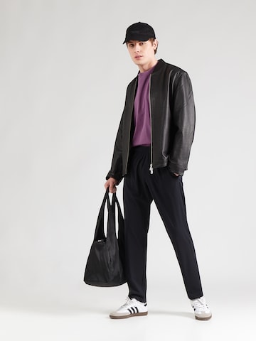 Abercrombie & Fitch Normální Kalhoty – černá