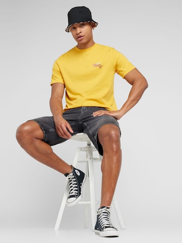 Hurley - Camiseta funcional en amarillo