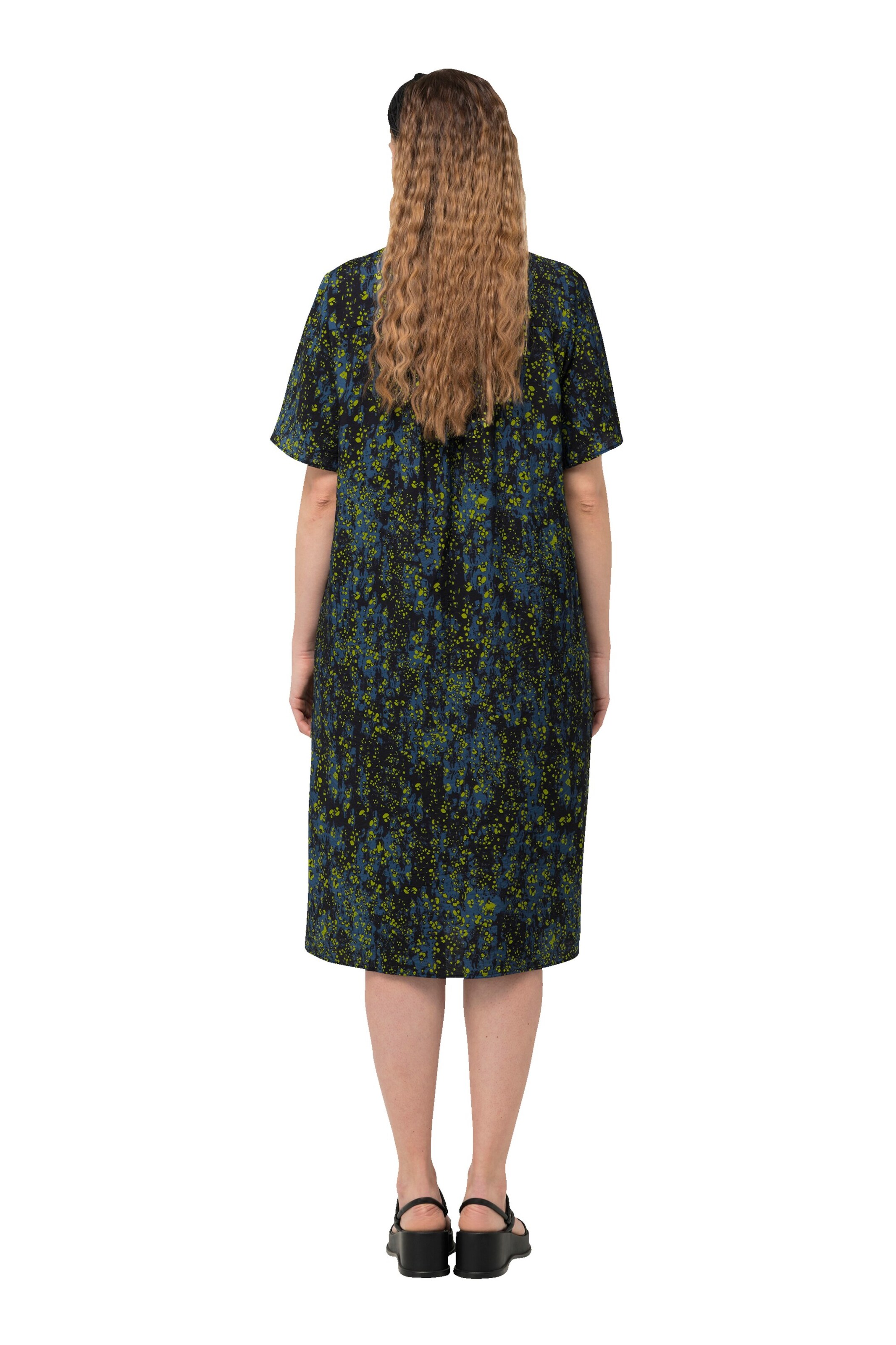 Ulla Popken Kleid in Blau