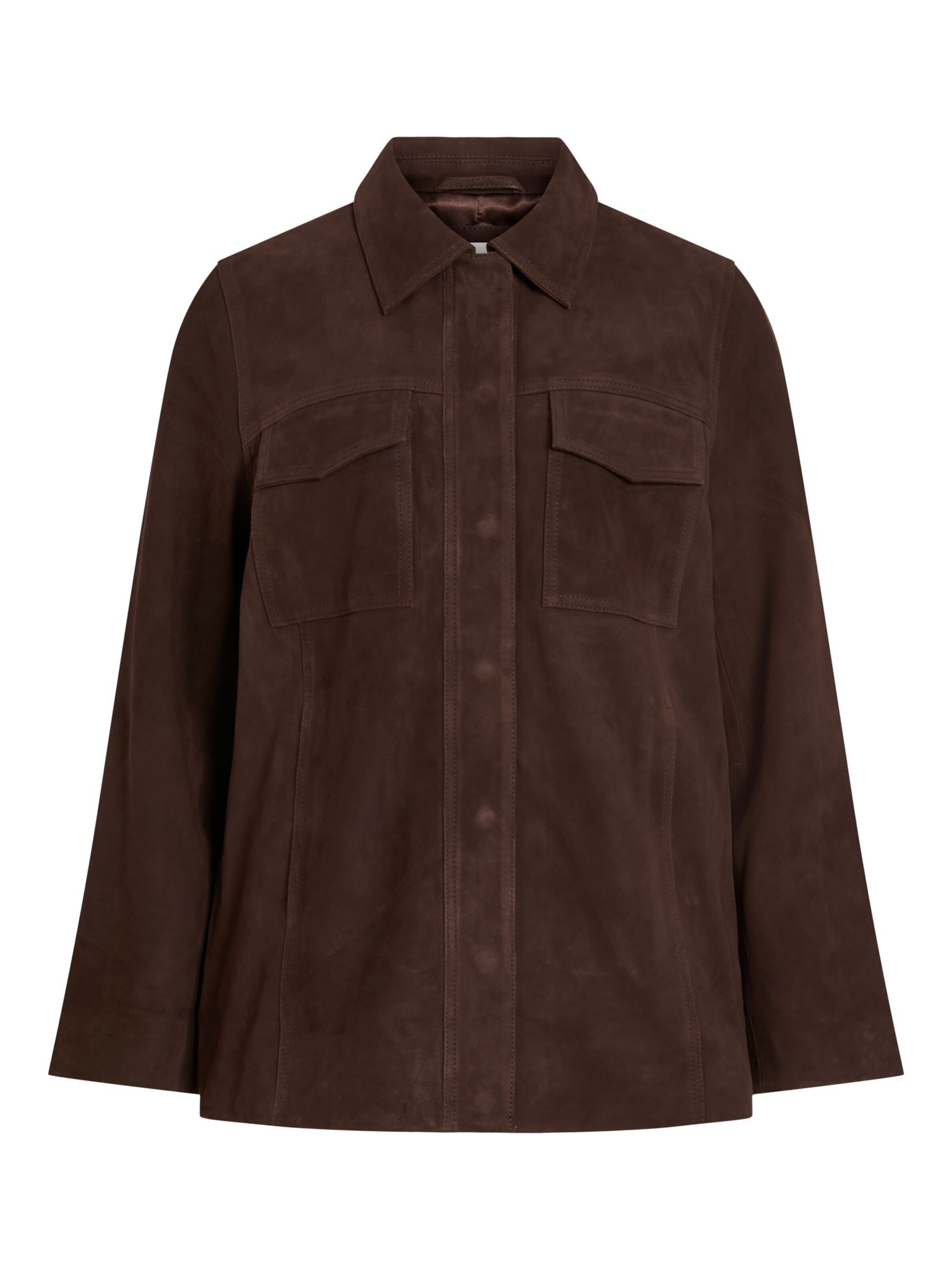 ROUGE EDIT - Chaqueta de entretiempo en marrón: frente