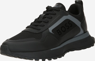 Sneaker low 'Jonah' BOSS Black pe gri / negru, Vizualizare produs