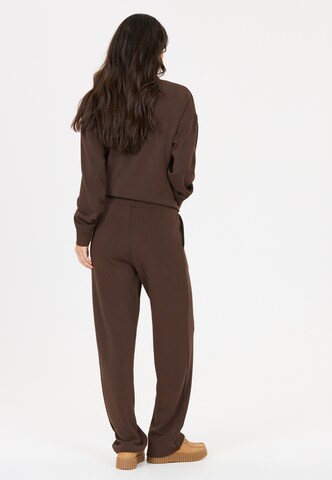 Athlecia Loose fit Workout Pants 'Jacey' in Brown