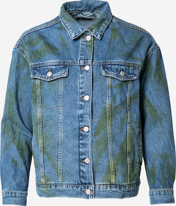 TrendyolPrijelazna jakna - plava boja: prednji dio