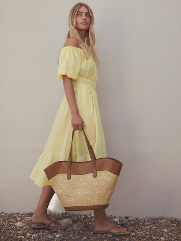 Robe d’été Next en jaune