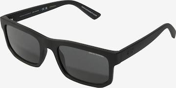 juoda ARMANI EXCHANGE Akiniai nuo saulės '0AX4165S': priekis