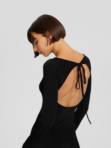 Bershka Kleid in Schwarz