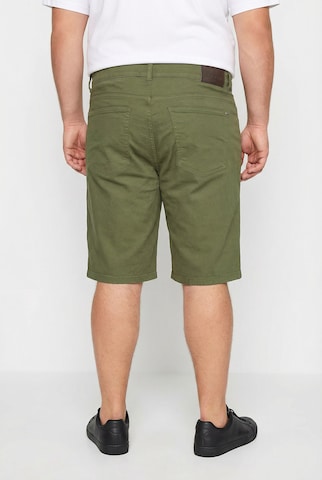 Boston Park Regular Jeans 'Bermuda' in Green