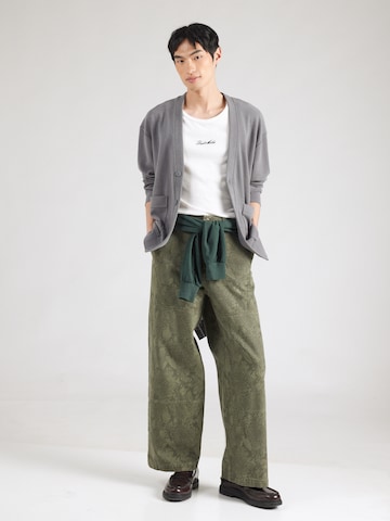 Wide leg Pantaloni 'Gunter263' di HUGO in verde