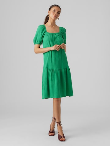 VERO MODA Καλοκαιρινό φόρεμα 'Natali Nia' σε πράσινο