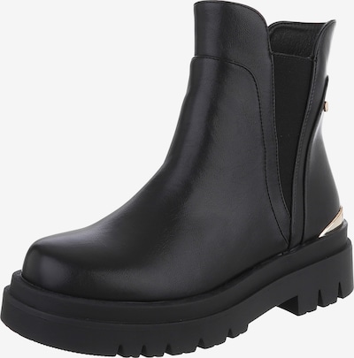 Ital-Design Stiefelette in schwarz, Produktansicht