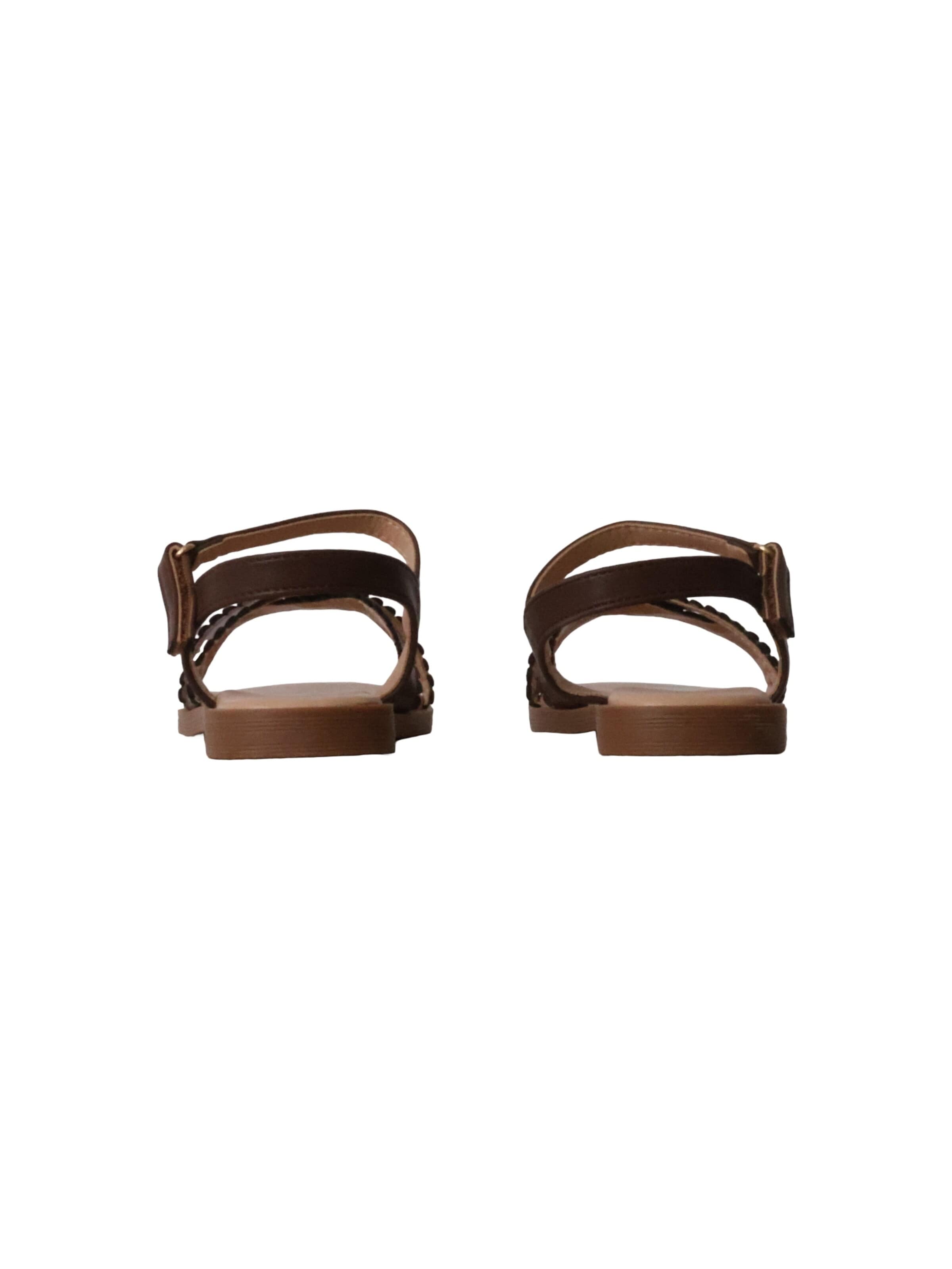 Super Mode Sandale 'Kindersandalen mit Klettverschluss'‌‌‌‌‌‌‌‌ in Braun