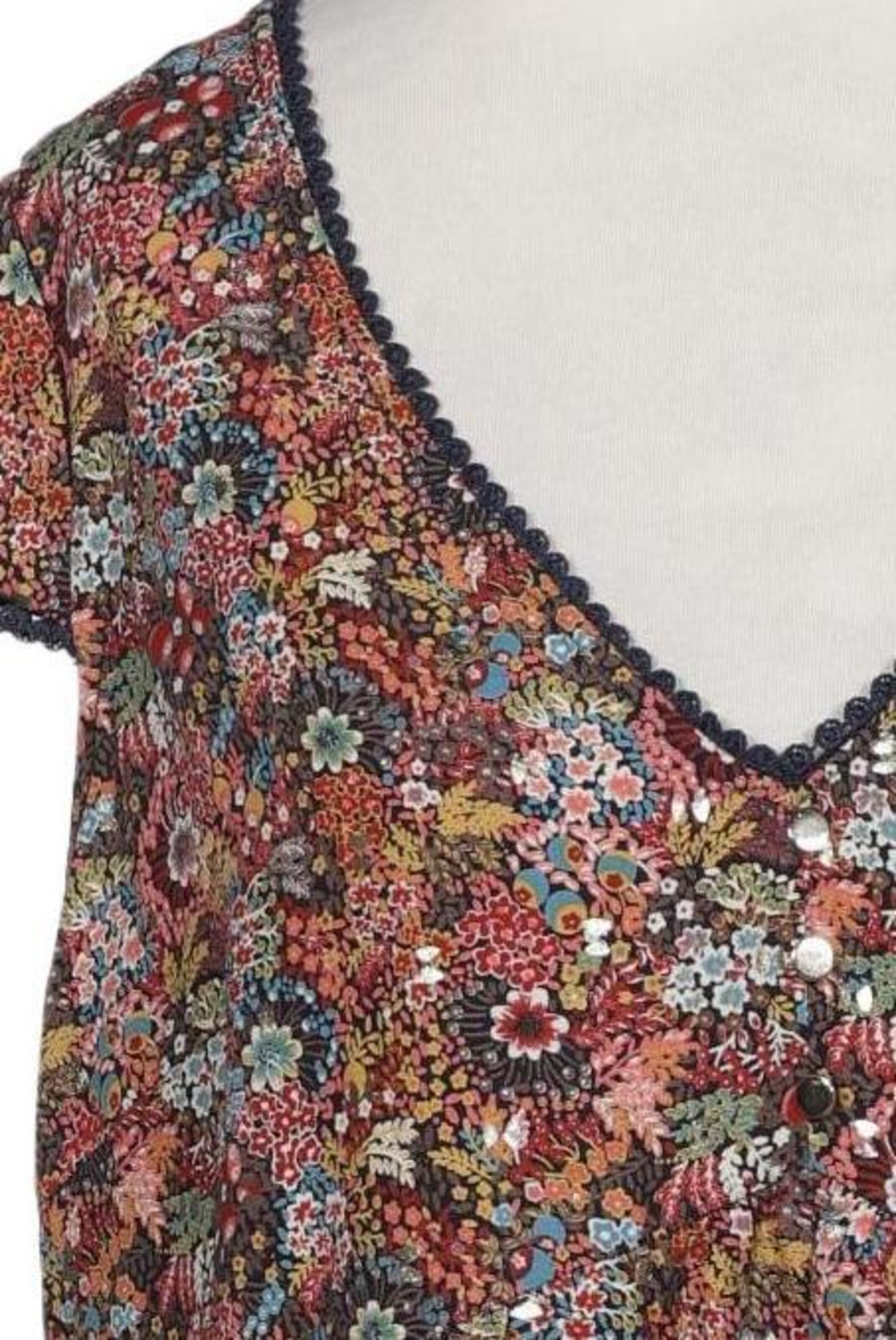 NAF NAF Bluse M in Mischfarben