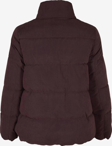 Zizzi Between-season jacket 'CAPEACHY' in Brown