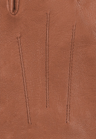 KESSLER Fingerhandschuhe in Braun