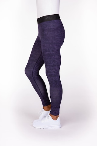 ViertelMond Slim fit Leggings in Purple