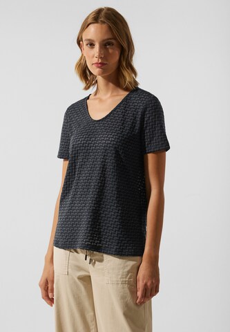 STREET ONE Shirt in Black: front