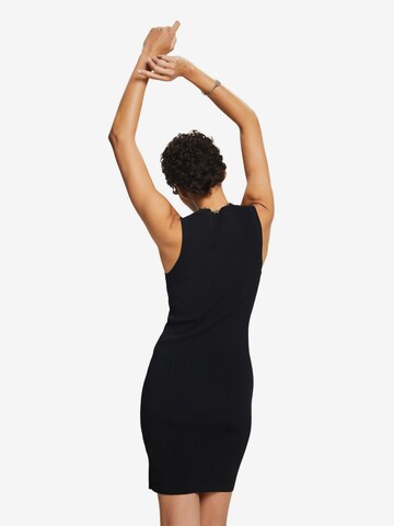 ESPRIT Knitted dress in Black