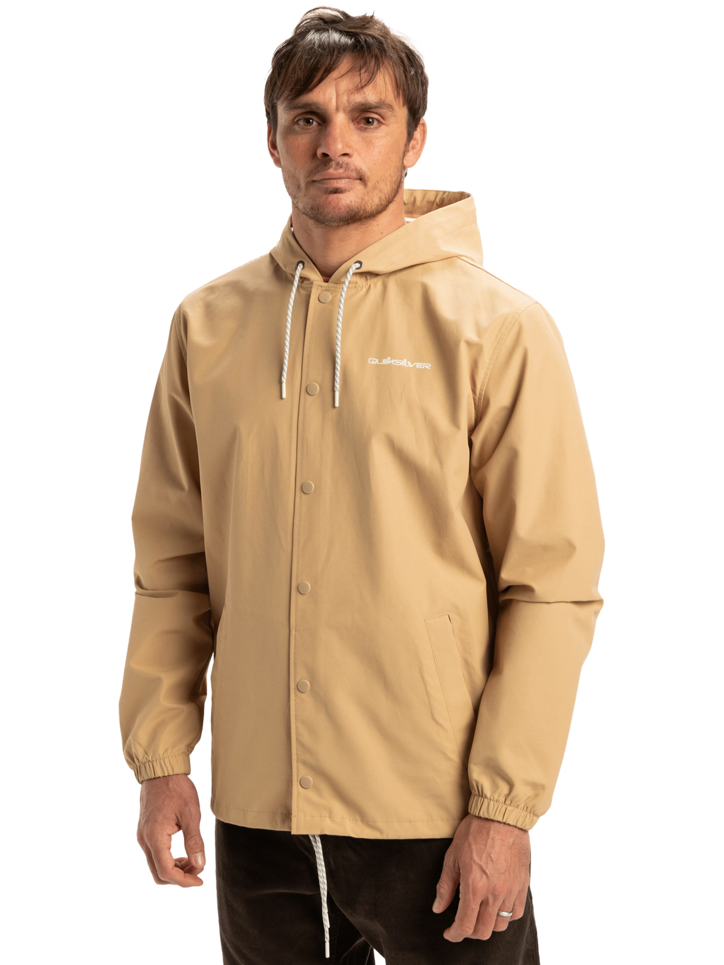 Veste mi-saison QUIKSILVER en beige