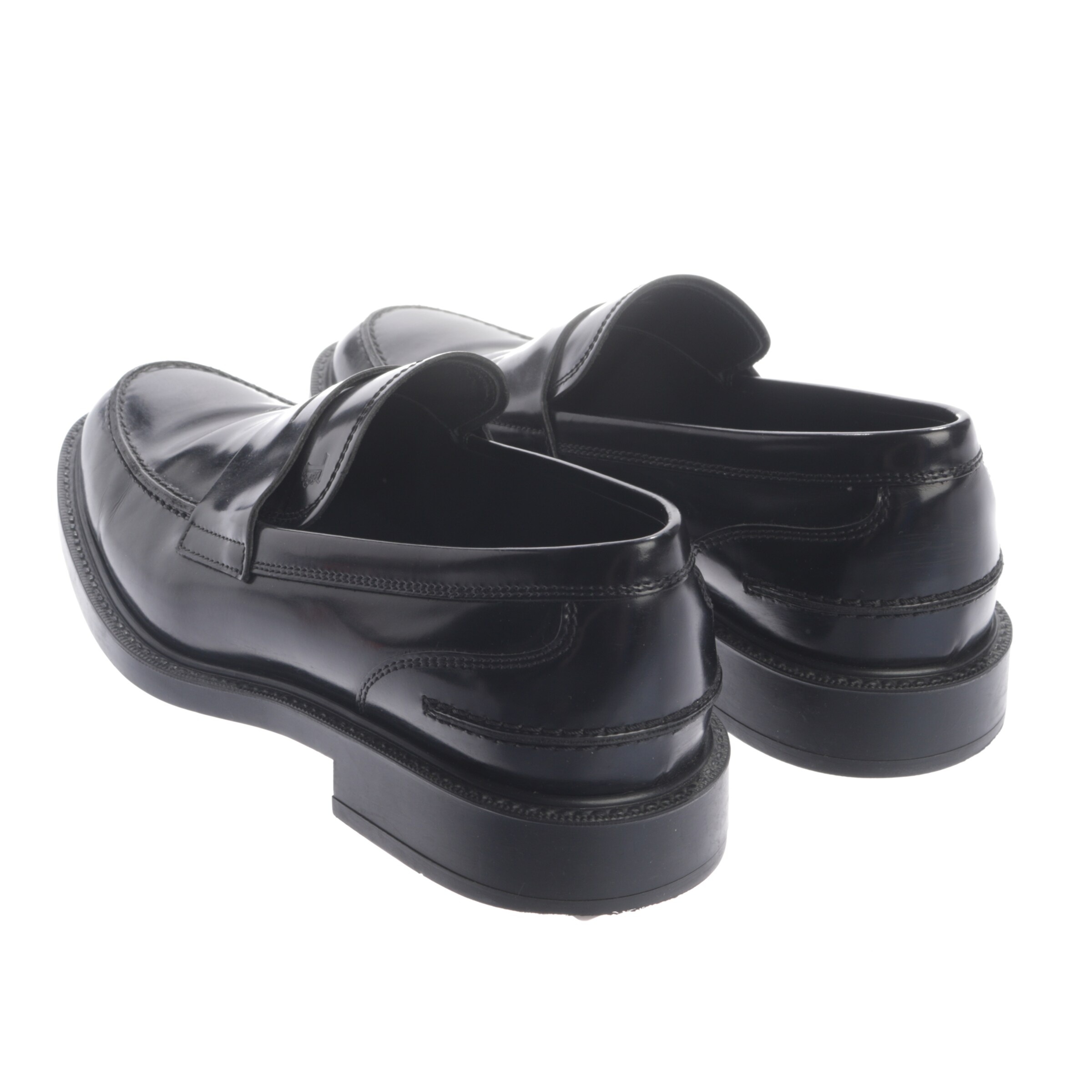 Tod's Flats & Loafers in 39,5 in Black