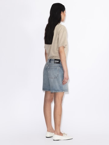 Dr. Denim Loosefit Jeans 'Hill Shorts'‌‌‌‌ in Blau