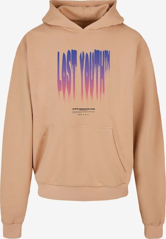 Lost Youth Sweatshirt in Beige: voorkant